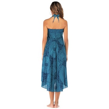 Эйри длинная макси -юбка для женских кубиков бохо