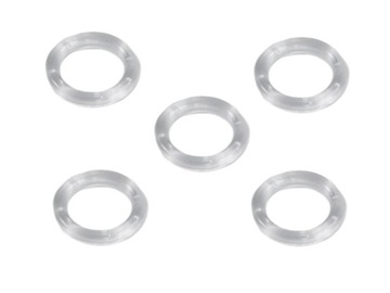 Kółeczka 13 mm do rolet rzymskich przelotki 100szt