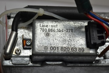 Mercedes W126 Радиоплеер Becker Mexico 0830