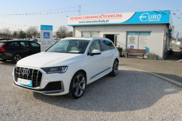 Audi Q7 II SUV Facelifting  3.0 50 TDI 286KM 2023 Audi Q7 50 TDI Quattro Panorama Salon Polska Gwar