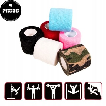 ТРЕНИРОВОЧНАЯ ЗАЩИТНАЯ ЛЕНТА 25 ММ PROUD