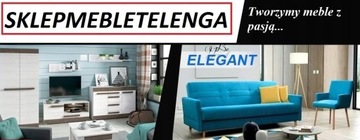 Тумбочка BELLE 2s белый+дерево, НОВИНКА!