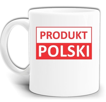 PRODUKT POLSKI KUBEK Z NADRUKIEM + PUDEŁKO GW729