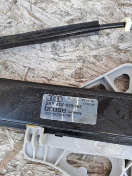 AUDI A6 A7 C7 4G0839462 ZVEDÁK OKNO PRAVÝ