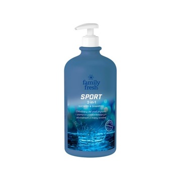 FAMILY FRESH SPORT ŻEL POD PRYSZNIC 1000 ML