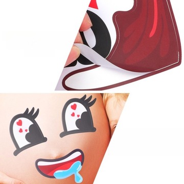 НАКЛЕЙКА ДЛЯ ЖИВОТА БЕРЕМЕННЫХ, 12 ЛИСТОВ