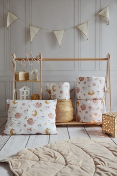 Komplet z wypełnieniem velvet Boho space