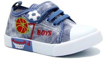 AMERICAN CLUB TRAMPKI TENISÓWKI BUTY CHŁOPIĘCE 23