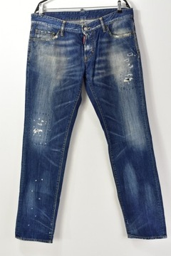 DSQUARED2 JEANS SPODNIE MĘSKIE slim W34 L34