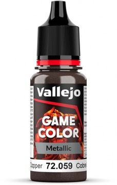 Vallejo 72059 Game Color 18ml Hammered Copper