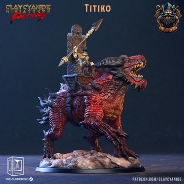 Titiko Clay Cyanide Miniatures 28 mm