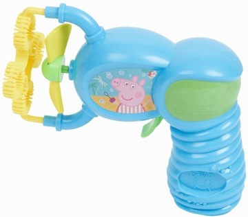 Pistolet Maszynka do baniek mydlanych BLUEY Psi Patrol Peppa Flurry + Bańki