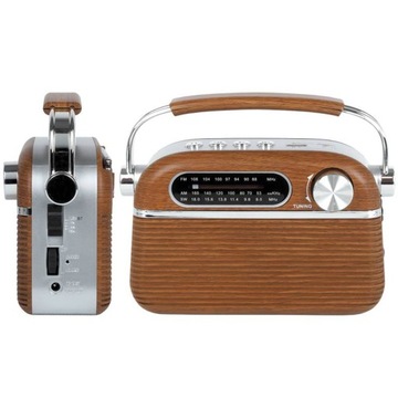 ПОРТАТИВНОЕ РЕТРО РАДИО BLUETOOTH AM, FM, MP3, SD, USB
