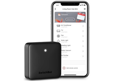 SWITCHBOT HUB МИНИ-ПУЛЬТ ДИСТАНЦИОННОГО УПРАВЛЕНИЯ Wi-Fi УМНЫЙ ДОМ КОНДИЦИОНЕРА