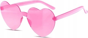 ХИППИ ОЧКИ С РОЗОВЫМ СЕРДЦЕМ ВЕЧЕРИНКА 70-Х ГОДОВ