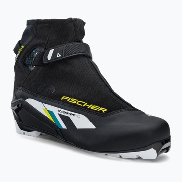 Ботинки для беговых лыж Fischer XC Comfort Pro черно-желтые S20920 44 EU