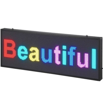 Reklama LED Wyświetlacz Tablica Ekran 99 x 35 cm