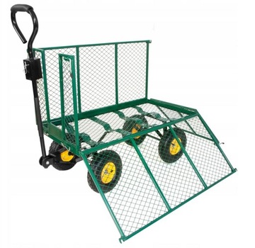 САДОВАЯ ТРАНСПОРТНАЯ ТЕЛЕЖКА Прицеп Садовая тачка Самосвал Сумка 300 кг