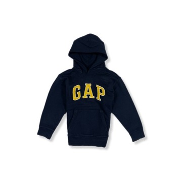 GAPKids Bluza Dziecięca Granatowa Logo Unikat S M