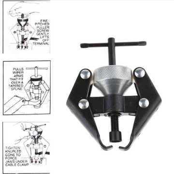 Автомобильный автомобильный рычаг стеклоочистителя, очиститель для снятия съемника, экстрактор, инструмент для ремонта