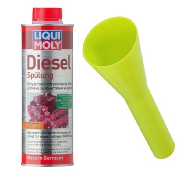 LIQUI MOLY OCZYSZCZACZ WTRYSKIWACZY DIESEL 2666 +ADAPTER WLEWU PALIWA LEJEK