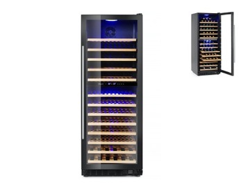 WINIARKA LODÓWKA NA 135 BUTELEK WINA 2 STREFY TEMP