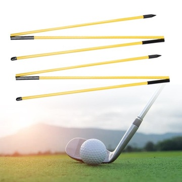 Желтые выравнивающие клюшки для гольфа