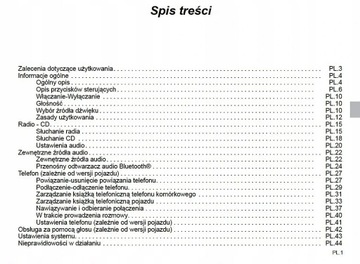 Руководство пользователя радиотелефона Renault Radiosat