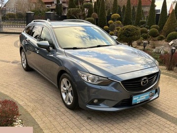 Mazda 6 III Kombi 2.2 SKYACTIV-D I-ELOOP 150KM 2015 Mazda 6 SKYACTIV-D 150 i-ELOOP Prime-Line 2.1 Diesel 2015r