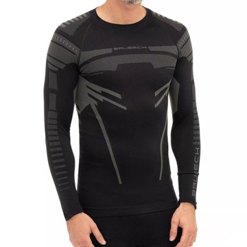 BRUBECK DRY TERMOAKTYWNA PODKOSZULKA MOTOCYKLOWA Z DŁUGIM RĘKAWEM Męska -L