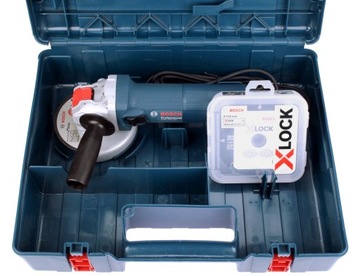 УГЛОВАЯ ШЛИФОВАЛЬНАЯ МАШИНА 750ВТ GWX 750-125 BOSCH X-LOCK