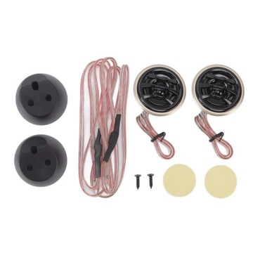 Tweeter samochodowy 1 para 130W z wbudowanym kondensatorem do audio