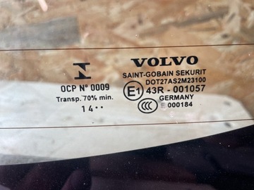Szyba karoseryjna tylna tył VOLVO S60 II 10-18