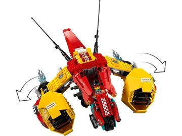 LEGO Monkie Kid 80008 — Самолет Monkie Kid