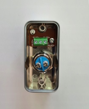 КНОПКА ОТКРЫТИЯ ДВЕРИ, ВОРОТА, S001L, наружный светодиод, IP67