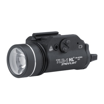 Streamlight - Latarka taktyczna LED TLR-1 HL - 1000 lm - Czarna