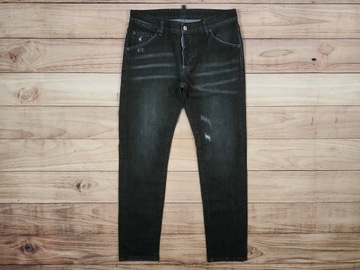 DSQUARED2 Spodnie Jeans Męskie Logowane r. 50