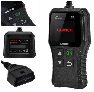 NAJLEPSZY PROFESJONALNY TESTER DIAGNOSTYCZNY LAUNCH CR319 OBDII JĘZYK POLSK