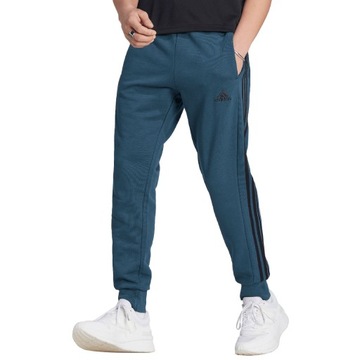 S Spodnie męskie adidas Essentials French Terry Tapered Cuff 3-Stripes Pant
