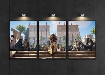 3 НАСТЕННЫЕ КАРТИНЫ Assassin's Creed Origins 30x40