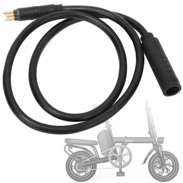 KABEL DO PRZEDŁUŻACZ SILNIKA ROWEROWY 1.5X600MM