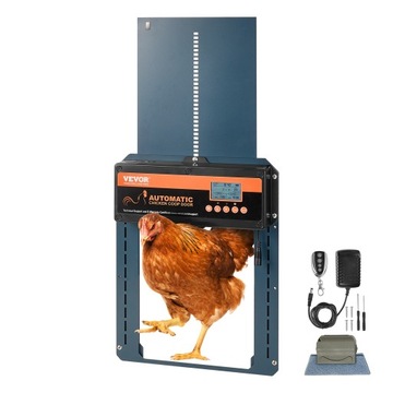 VEVOR Automatyczny kurnik 21x26 cm Rozmiar drzwi Klapa dla kurczaka