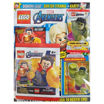 MAGAZYN LEGO MARVEL AVENGERS 2 / 2023 s Doctor Strange sh802 242317 KARTY