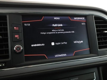 Seat Leon III Hatchback Facelifting 1.5 EcoTSI 130KM 2018 Seat Leon full LED klima auto tempomat, zdjęcie 25