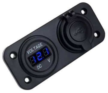 ЗАРЯДНОЕ УСТРОЙСТВО 2x USB 2A AUTO PANEL