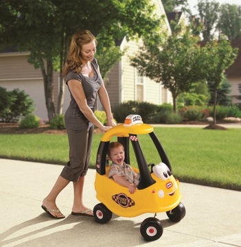 LITTLE TIKES COSY COUPE TAXI RIDE-ON ЖЕЛТЫЙ 172175