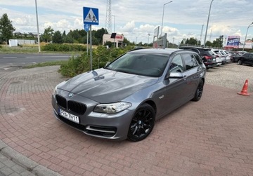 BMW Seria 5 F10-F11 Touring Facelifting 520d 190KM 2015 BMW Seria 5 2.0D 190Ps NAVI Ledy Extra stan 2.0 Diesel 190KM