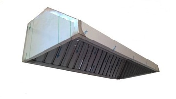 Okap Gastronomiczny 200x70x40 FILTRY RURA NOWY