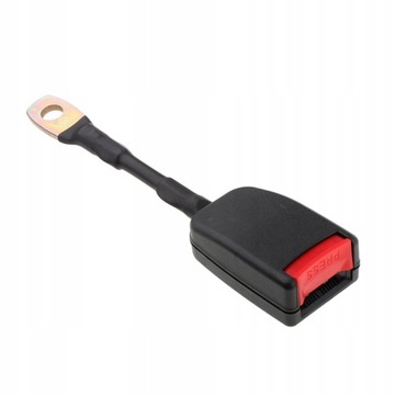 Klamra pasa bezpieczeństwa kończy adapter