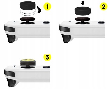 СИЛИКОНОВЫЕ НАКЛАДКИ ДЛЯ ГРИБКОВ JOY-CON ДЛЯ NINTENDO SWITCH 4 ШТ.